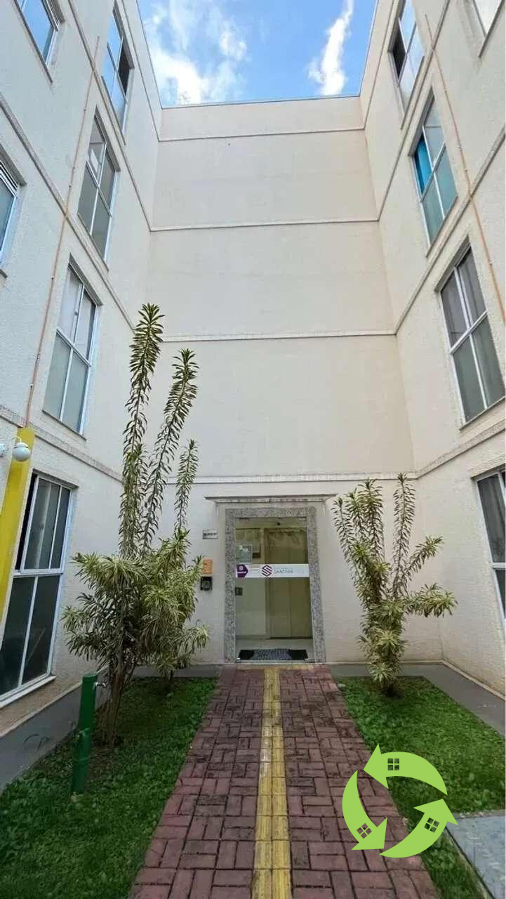 Apartamento, no Condomínio Residencial Santinni,  em Sorocaba, Caguassu, com 2 quartos, 43m²