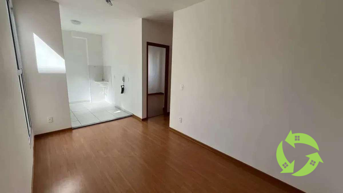 Apartamento, no Condomínio Residencial Santinni,  em Sorocaba, Caguassu, com 2 quartos, 43m² - AREA BROKERS NEGÓCIOS IMOBILIÁRIOS