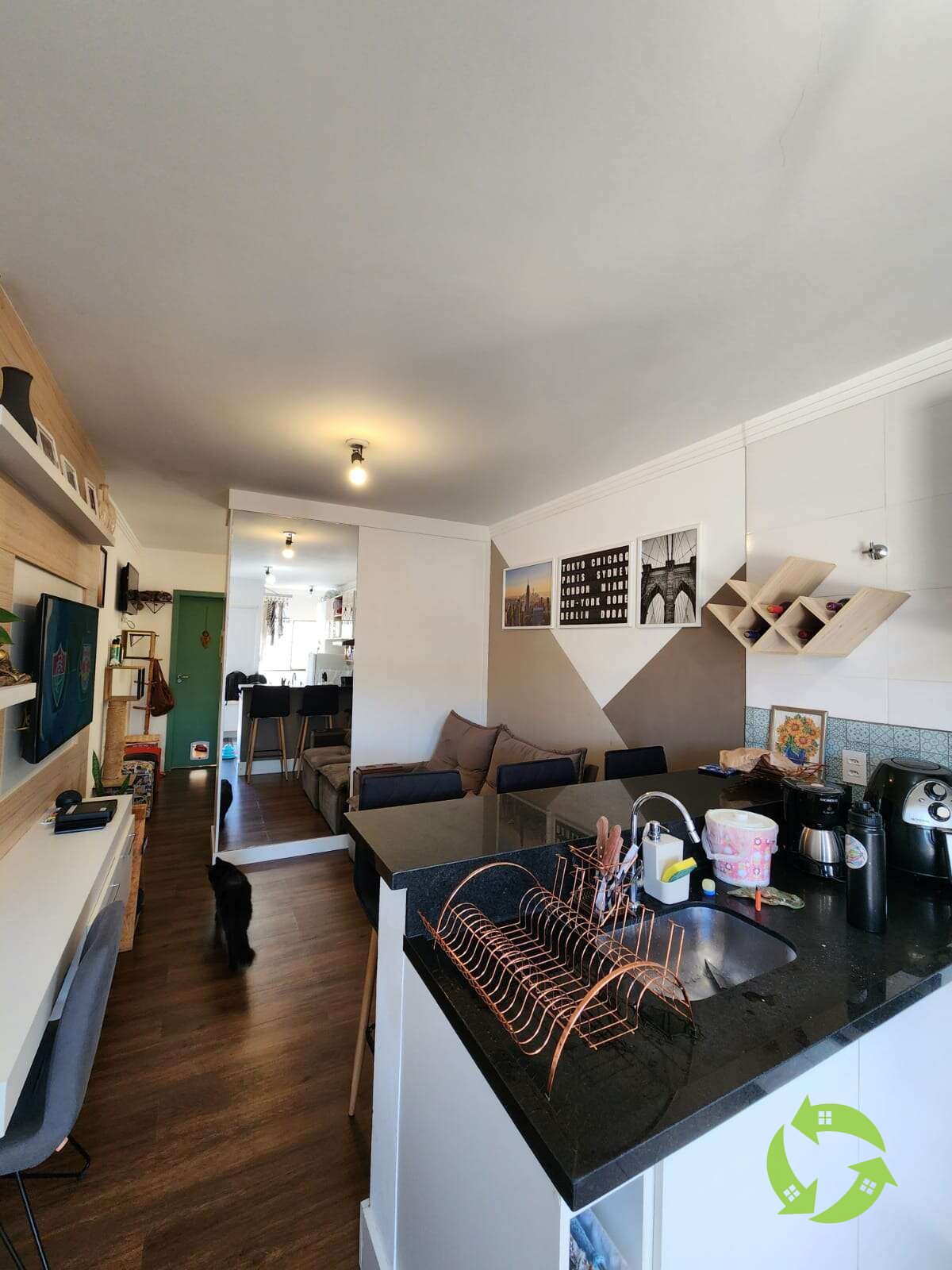 Kitnet à venda em Sorocaba, Além Ponte, com 1 quarto, 36,64m² - AREA BROKERS NEGÓCIOS IMOBILIÁRIOS