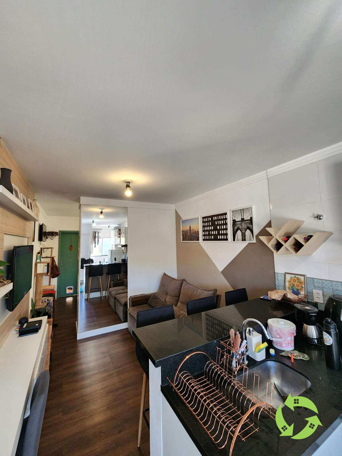 Kitnet à venda em Sorocaba, Além Ponte, com 1 quarto, 36,64m² - AREA BROKERS NEGÓCIOS IMOBILIÁRIOS