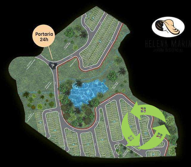 Terreno à venda, no Condomínio Jardim Residencial Helena Maria,  em Sorocaba, Jardim Villagio Milano, 291,21m² - AREA BROKERS NEGÓCIOS IMOBILIÁRIOS